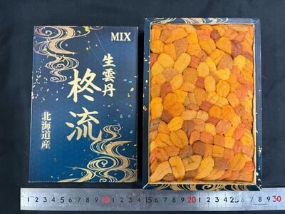 生ウニ(赤) 大弁当箱〈柊流水産〉 バラ 北海道 (1)